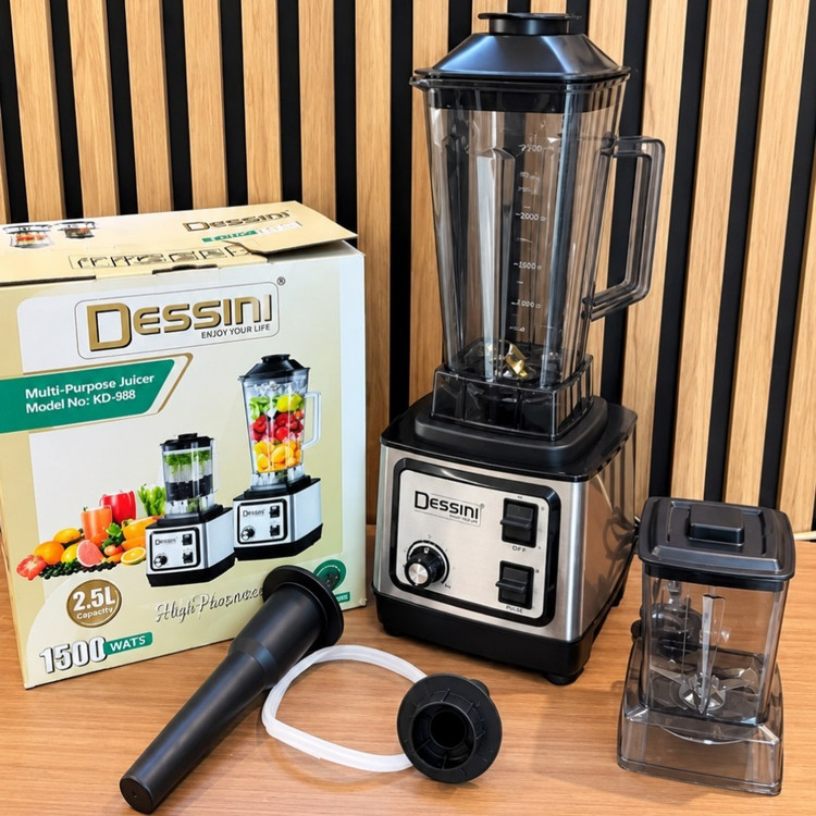 مخلوط کن و ابمیوه گیر چندکاره دسینی kd808