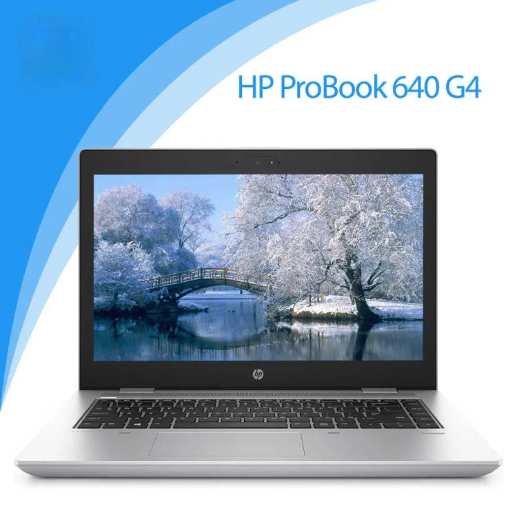 لپ تاپ استوک Ram8-Hard256ssd-Corei7-8- HP EliteBook 640 G4
