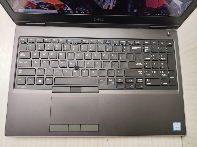 لپ تاپ استوک مدل - Core i7-9750H -Ram 8GB -SSD 256GB -vgaQuadro T2000-Dell Precision 7540